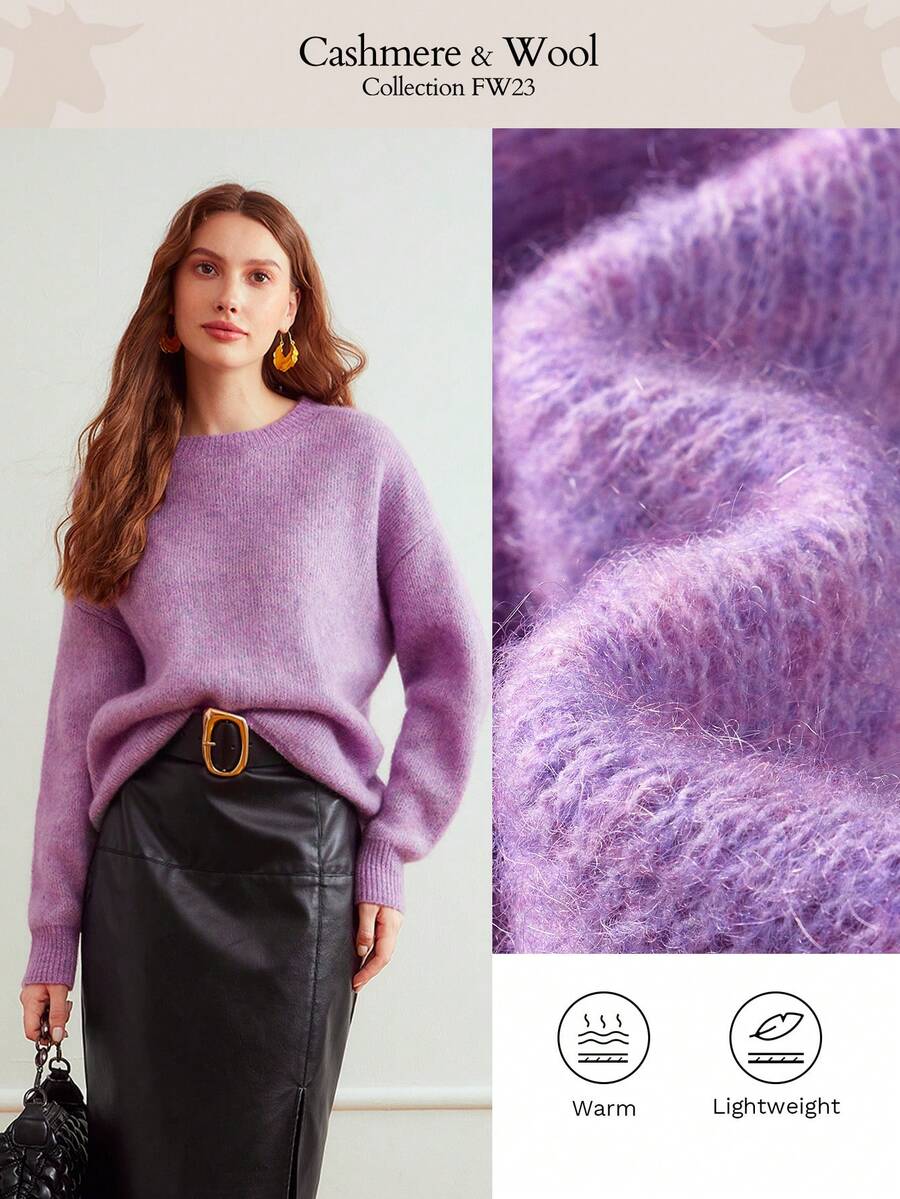 MOTF PREMIUM MOHAIR WOOL-BLEND SWEATER