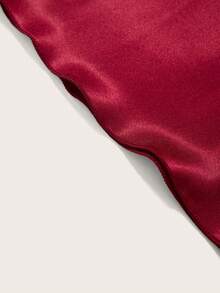 3入組素色緞面睡吊帶上衣 - 彩色 - 查看 8