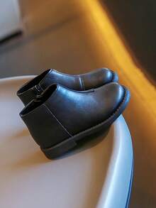 孩子們的舒服的&時尚&濃烈香調踝靴