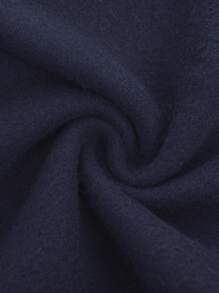 INAWLY Solid Drawstring Waist Slant Pocket Sweatpants Graduation,Back To School Outfits,Graduation,Teacher Outfits For Women,Back To School Fall Cloth For Women - Navy Blue - View 7