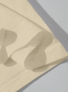 Nam Đồ họa Khẩu hiệu Áo thun - Màu Khaki - Xem 5