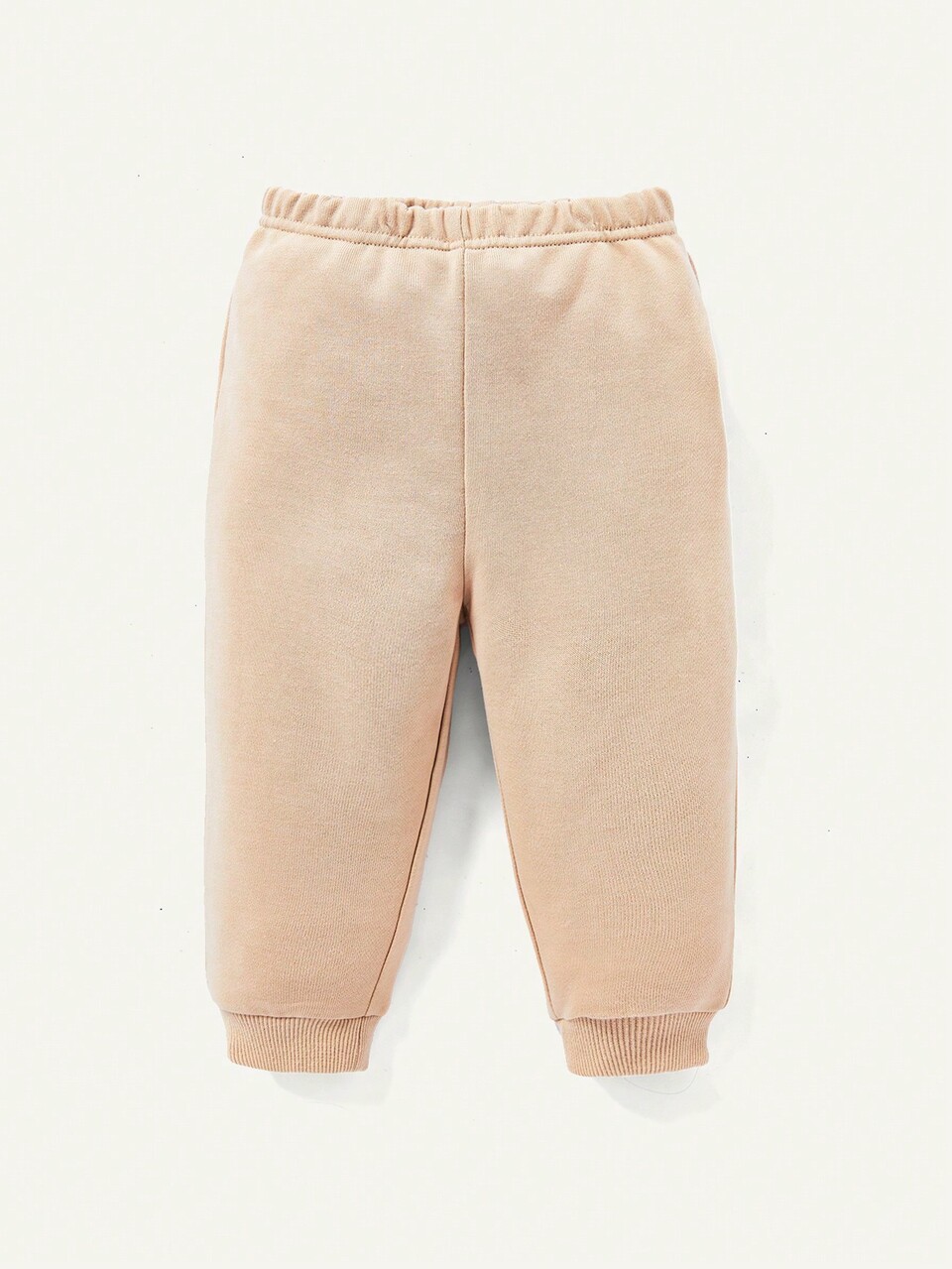 Baby Boy 2pcs Solid Pullover & 2pcs Sweatpants Matching Set