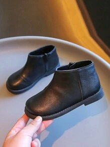 孩子們的舒服的&時尚&濃烈香調踝靴