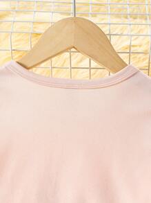 女童（小）家居服 - 粉色 - 查看 5