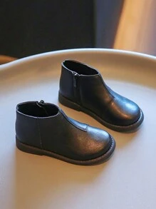 孩子們的舒服的&時尚&濃烈香調踝靴