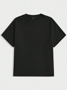 EASEVO 3pcs Nam Plus Chất rắn Vòng cổ Áo thun - Nhiều màu - Xem 14