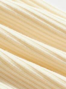 Baby Girl 3pcs Solid Pants - Dark Grey - View 8