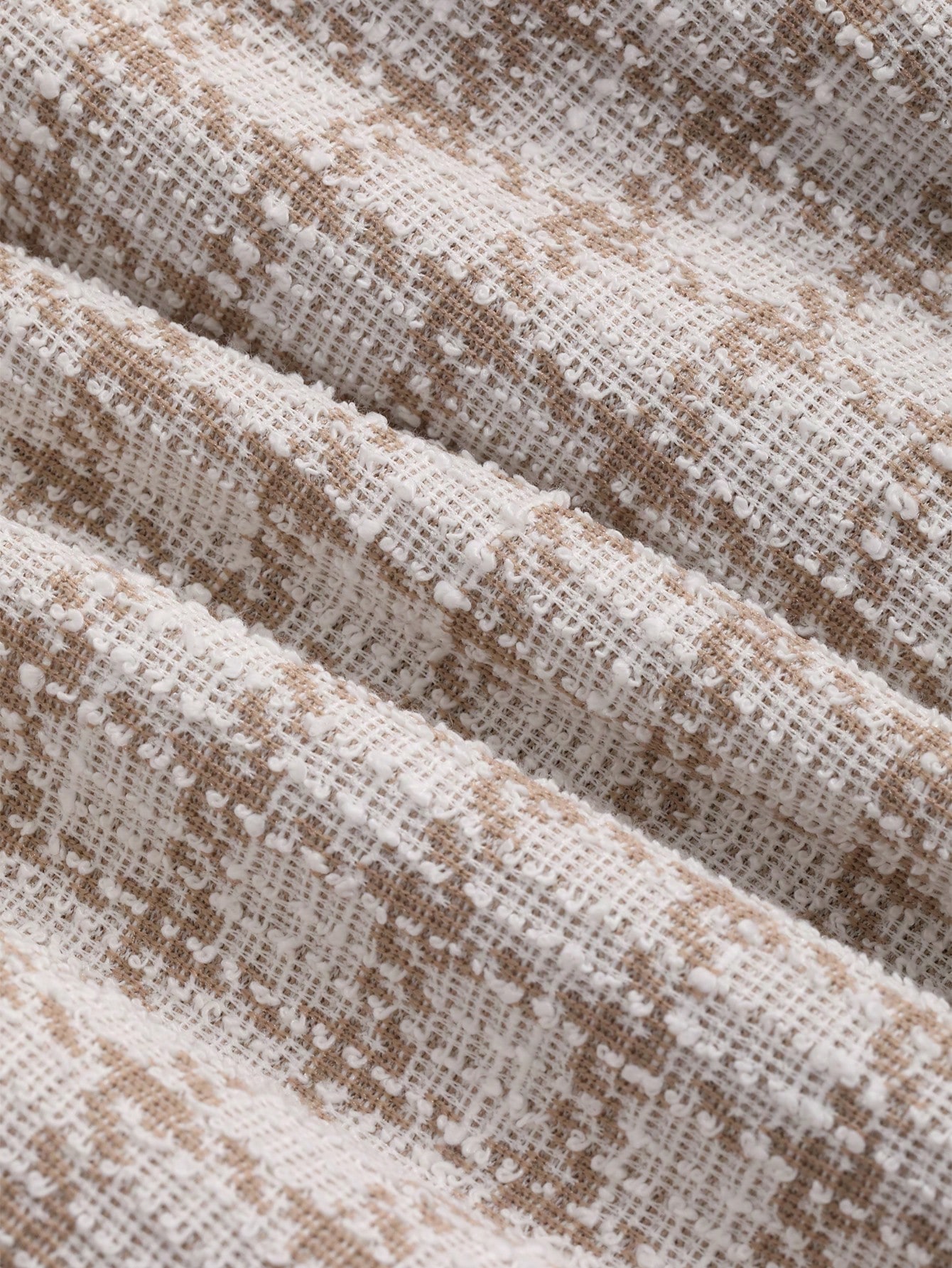 DAZY فستان طويل بدون أكمام بتصميم مربعات، فستان طو...