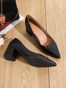 Women's High Heel Shoes - Black - View 2