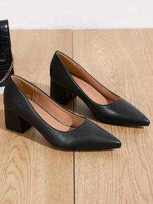 Women's High Heel Shoes - Black - View 3
