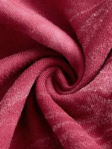 PUNK Plus Tie Dye Ruched Bust Asymmetrical Hem Tee - Hot Pink - View 3