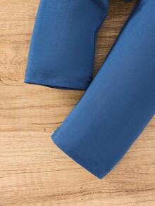 Đứa bé gái In Trái tim Áo khoác & Áo thun & quần - Nhiều màu - Xem 8