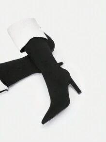 CUCCOO SZL Women's Fashionable Boots - Black - View 8