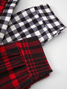 2入組青少年男孩格子睡衣套裝