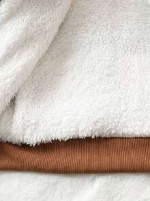 Baby Boy Plaid Print Bomber Jacket & Sweatpants - Multicolor - View 6