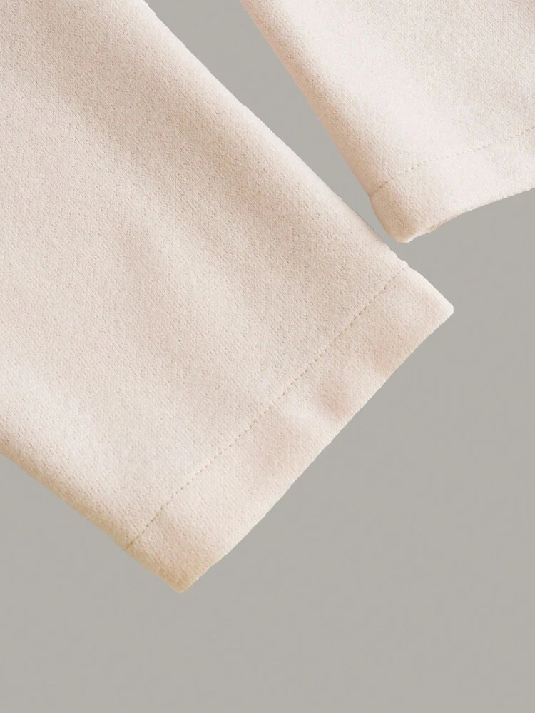 Plus Lapel Neck Belted Overcoat