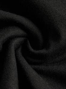 NickBaileyDesigns Goth Áo ba lỗ cổ tròn in chữ thập và chữ cái vừa vặn cho mùa hè, thích hợp cho mùa hè, đi học - màu đen - Xem 3