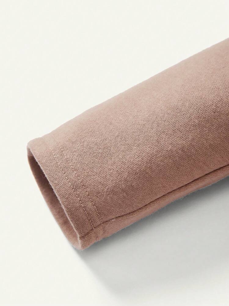 Baby Boy Half Button Thermal Hoodie & Pants