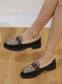 Bailarinas de mujer, zapatos planos - Café integral - Ver 2