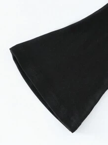 Baby Girl Star Print Flare Leg Pants