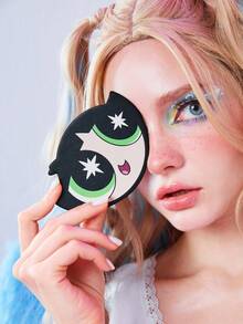 The Powerpuff Girls | ROMWE 1入組卡通設計杯墊,可愛耐熱桌杯墊 - 綠色 - 查看 2