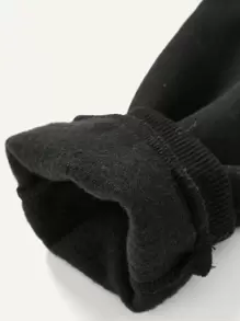 Cozy Pixies 2pcs Casual Baby Boys' Letter Printed Elastic Cuff Long Pants Set - Multicolor - View 5