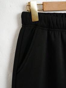 Manfinity Dauomo Men Crown & Letter Graphic Sweatshirt & Sweatpants