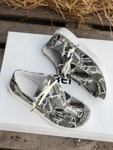 女士度假厚底休閒鞋,2023新品,女士牛皮厚底束口牛仔鞋,女士優雅厚底鞋帶鞋,女士時尚厚底拉鍊點綴鞋,女士趣味拼色平台鞋降價,女士拼色野外和休閒鞋 - 黑色 - 查看 3