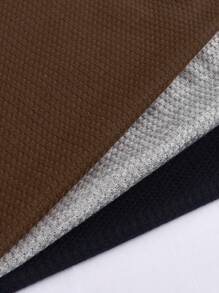 SHEIN Essnce 3入組套純色高領連體衣 - 彩色 - 查看 5