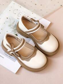 Zapatos planos de niños - Beis - Ver 3