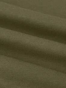 Áo thun POLO tay dài in hình cờ Mỹ Henry thường ngày dành cho nam - xanh quân đội - Xem 5