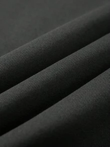 SHEIN LUNE Plus Elephant & Floral Print Thermal Lined Sweatshirt - Black - View 6