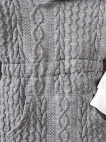 SHEIN 女嬰二合一連帽洋裝 - 灰色 - 查看 3