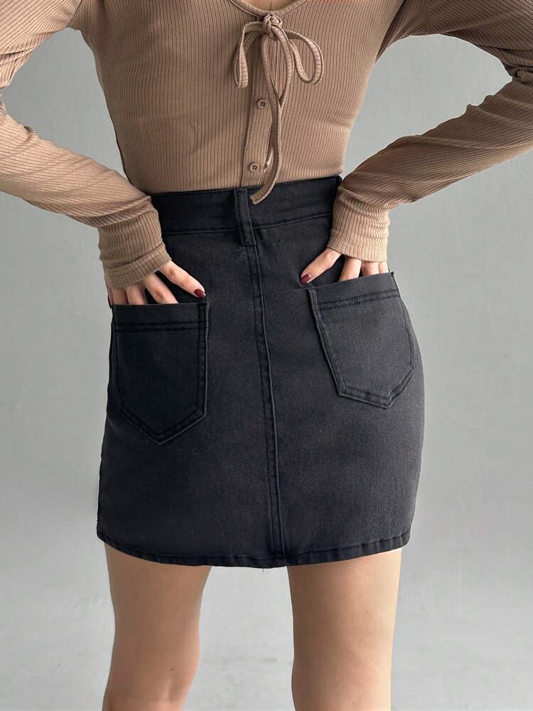 Denim Skirt For Women