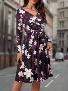 EMERY ROSE In hoa Váy có thắt lưng - Nhiều màu - Xem 5