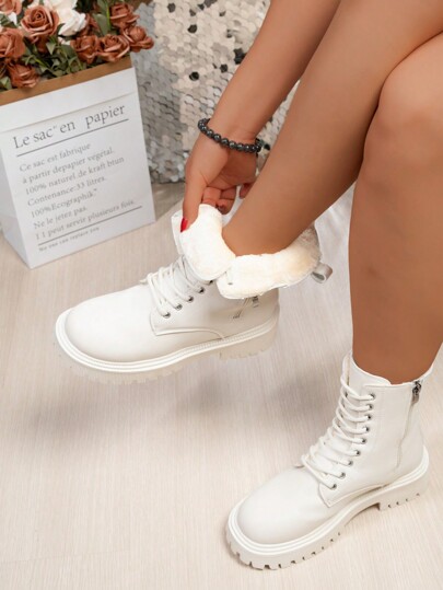 2025 New Fashion Women's Mid-Calf Boots With Cotton Lining