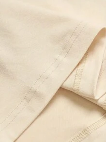 男士T恤 - 杏色 - 查看 4