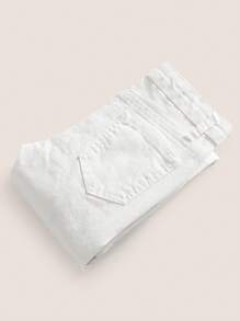 Tween-Jungen Street Lässig Boho Daily Verstellbare Taille Flache Taschen Zerrissene Jeans, die besten Alltagsmode-Outfits
