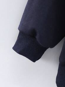 SHEIN Áo nỉ phối màu cho bé trai - Nhiều màu - Xem 5