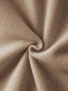 SHEIN EZwear Pantalones Jogger Con Estampado De Letras Y Dobladillo Elástico Para Mujeres - Caqui - Ver 6