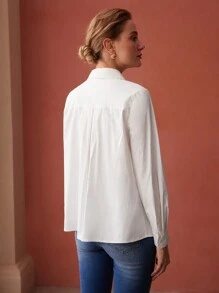 MOTF PREMIUM FLORAL PRINT BUTTON-UP SHIRT