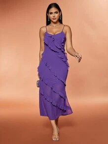D&M Kleid - Violett - Übersicht 1