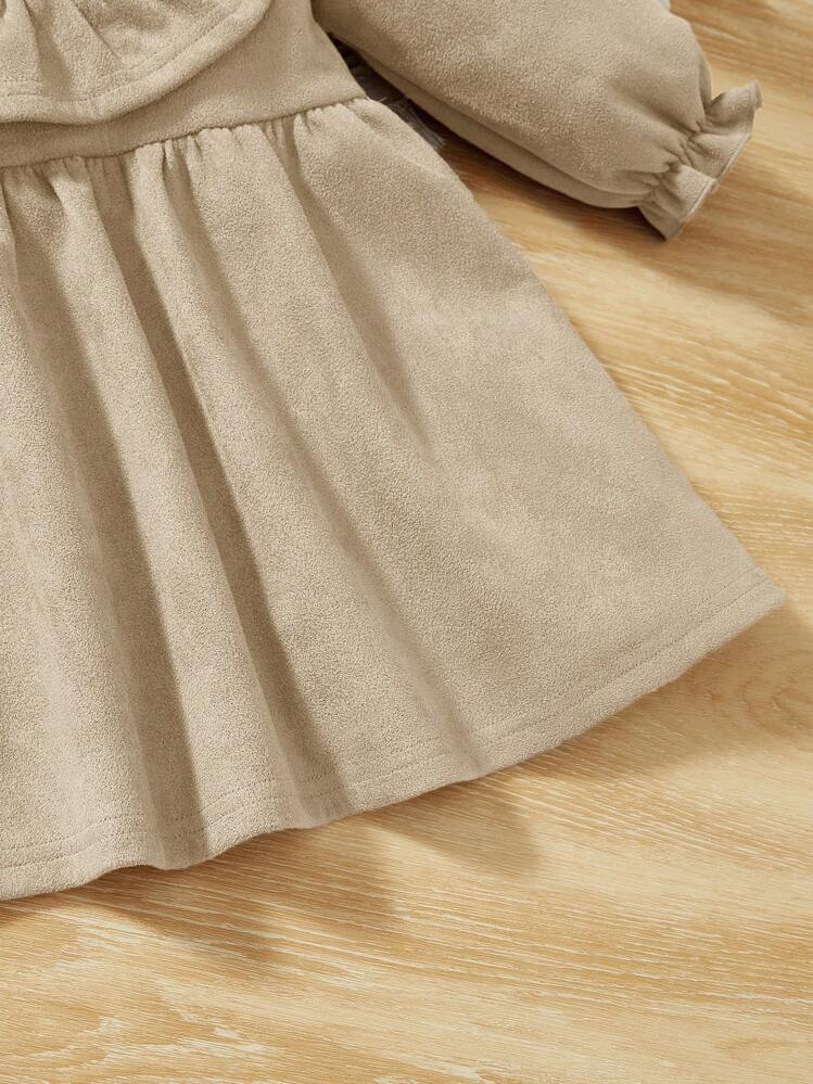 SHEIN Baby Girl Ruffle Trim Dress | SHEIN UK