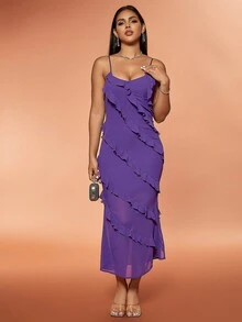 D&M Kleid - Violett - Übersicht 5