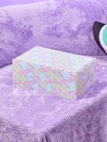 The Powerpuff Girls | ROMWE 1pc Cartoon Graphic Desk Storage Box - Multicolor - View 2