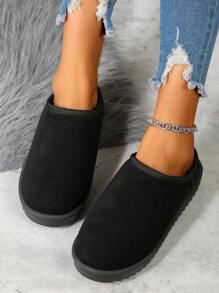 秋冬季女士户外保暖雪地靴，适合滑雪和露营，附赠室内拖鞋