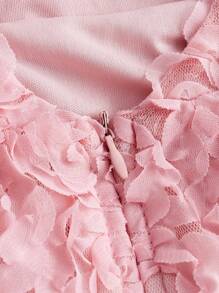 SHEIN MOD Solid Criss Cross Backless Cami Dress - Multicolor - View 3