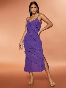 D&M Kleid - Violett - Übersicht 4