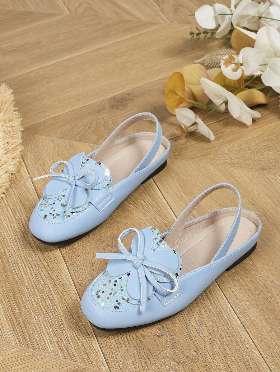 Chicas Sandalias con punta cerrada - Azul - Ver 1