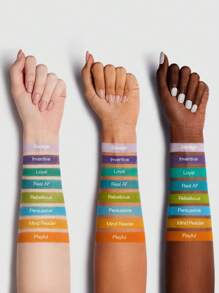 SHEGLAM Gifted Gemini Palette 8-Clolor Shimmer Matte Eyeshadow Palette Neutral Tone Bold Color Blue Green Orange High Pigment Long Wear Blendable Cream Eyeshadow Brand Beauty Makeup Face Paint Cosmetic For Women Girls Perfect For Fall Winter Ideal For Y2K Fancy Fashion Suitable For Birthday Christmas Present Party Ready Best Color